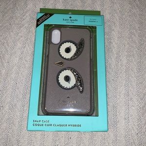 Kate Spade Owl iPhone X case